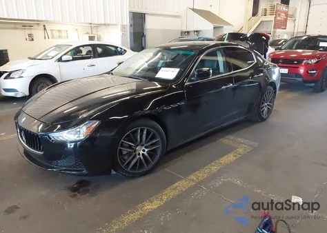 2016 Maserati Ghibli z USA, uszkodzony, nr VIN ZAM57XSA6G1171142